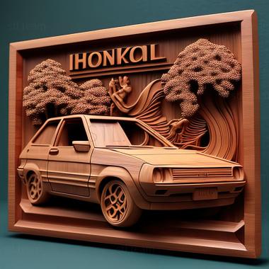 3D model Honda Concerto (STL)